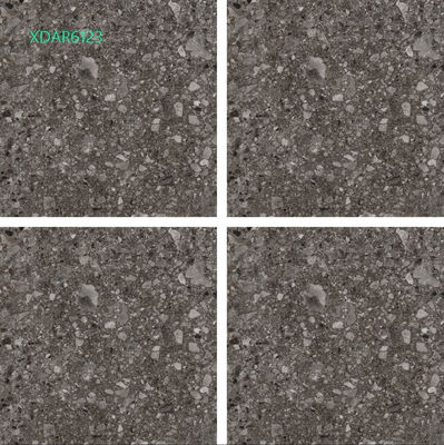 600x600mm  Grade AAA Glazed Porcelain Floor Tile , Non Slip Stone Kitchen Floor Tiles